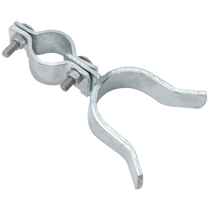 VIVIDA Chain Link Gate Latch 1-3/8"" x 2-3/8"", Fence Fork Latch for Metal Gates with Padlock Hole, Galvanized Steel, Chain Link Fence Parts, 1 PCS - Image 1